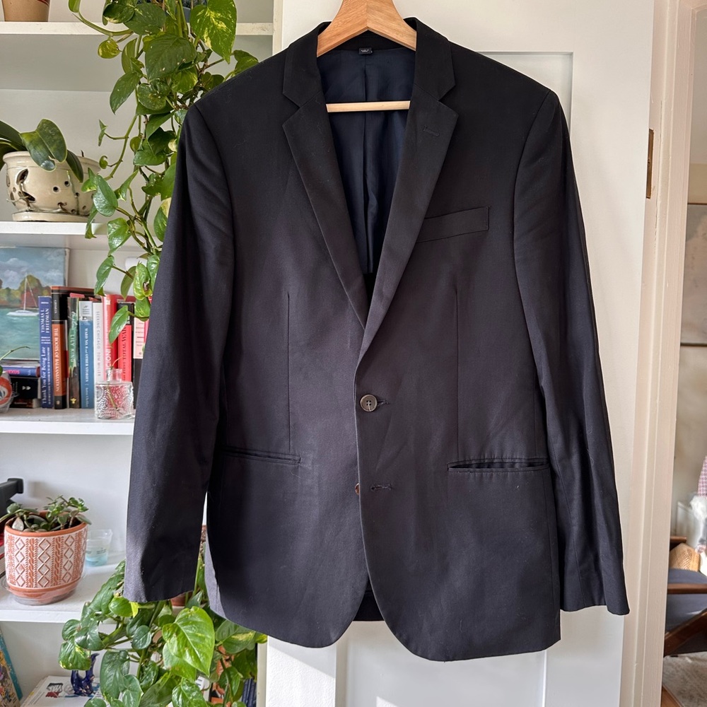 Black J crew Thompson Blazer 36S